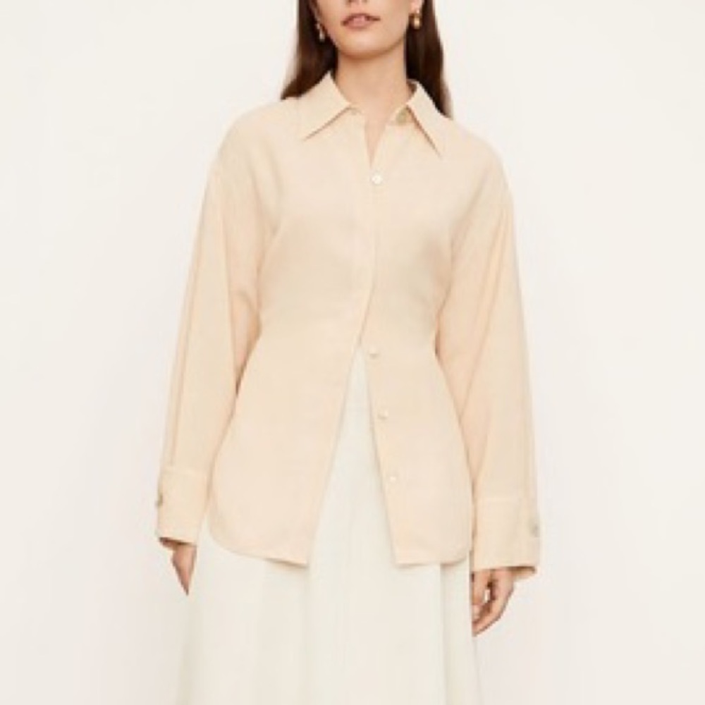 vince woven blouse